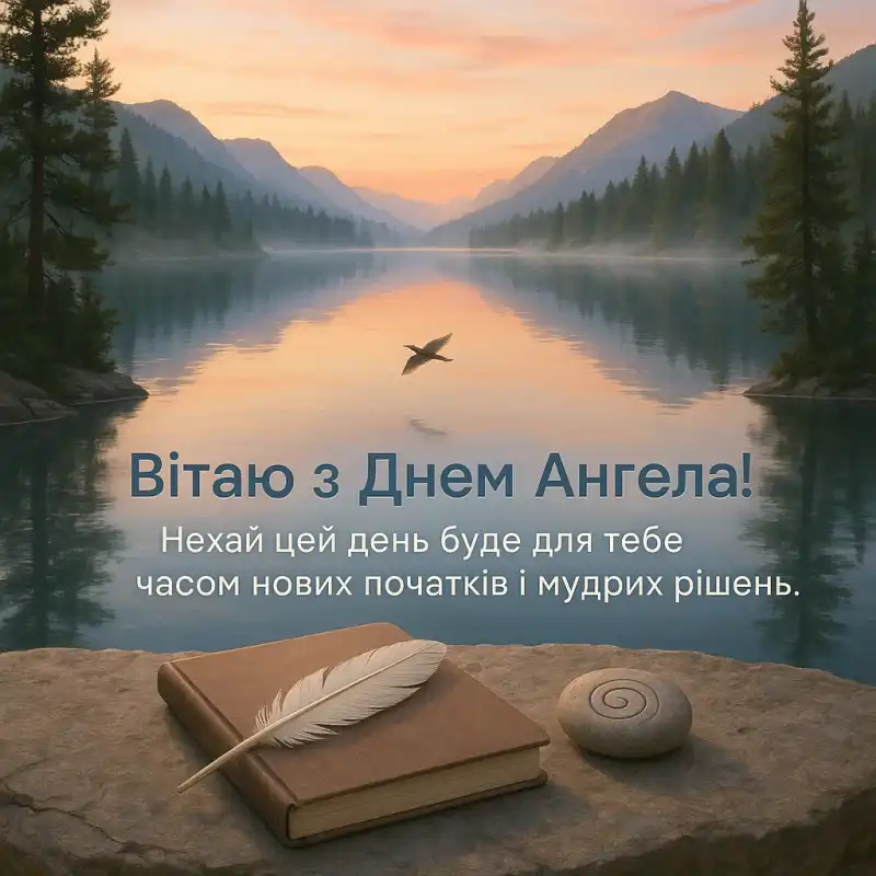 Привітання з днем ангела українською