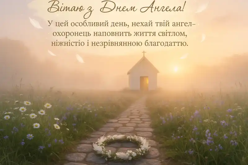 Привітання з днем ангела українською