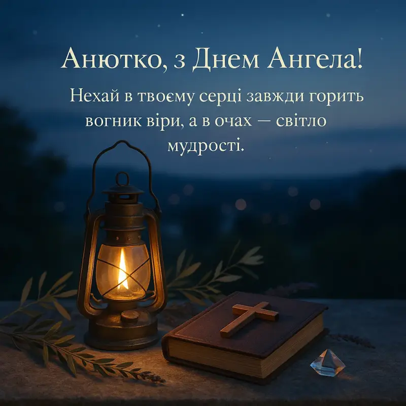 Привітання з днем ангела Анни