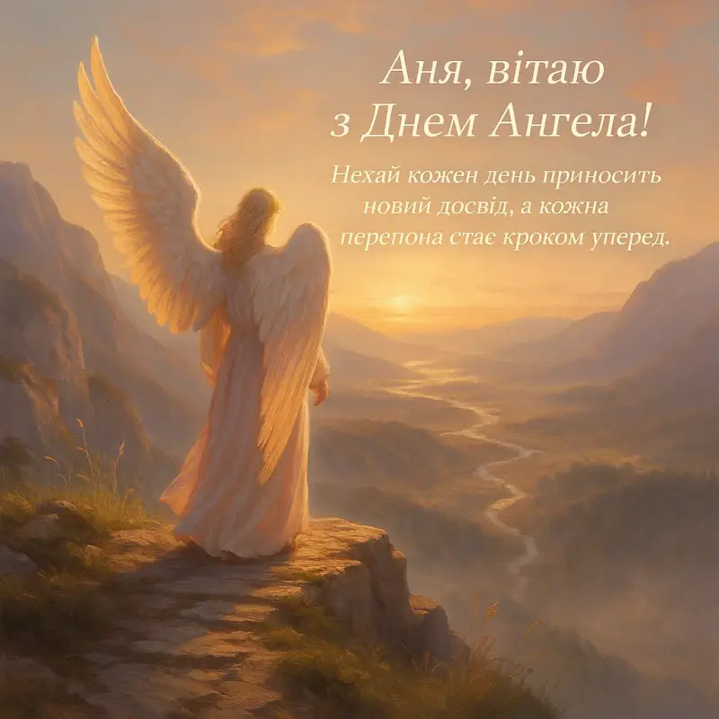 Привітання з днем ангела Анни