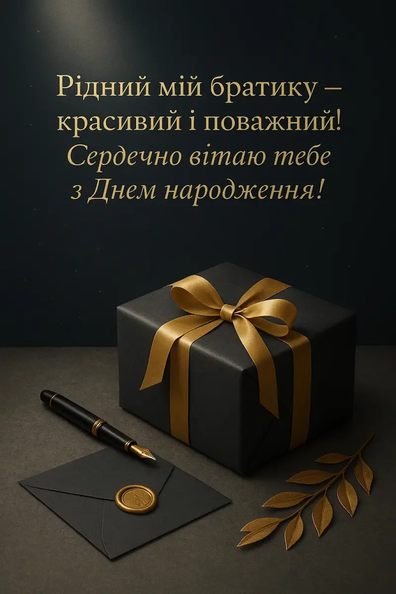 Привітання з днем народження брату від сестри до сліз